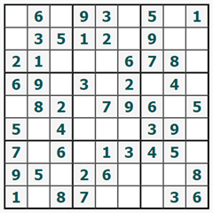 Online Sudoku #587