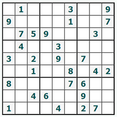 Sudoku en ligne #589