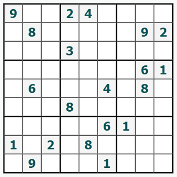 Skriv ut Sudoku #590