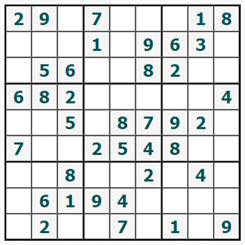 Skriv ut Sudoku #598