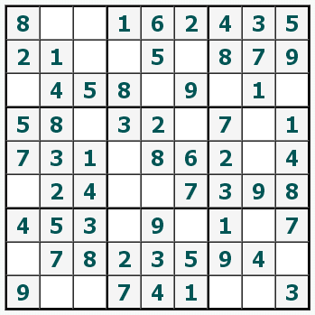 Skriv ut Sudoku #6
