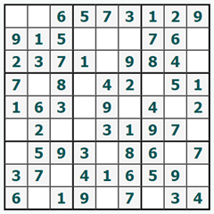 Sudoku trực tuyến #601