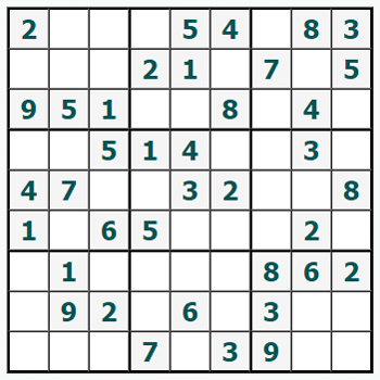 Skriv ut Sudoku #603