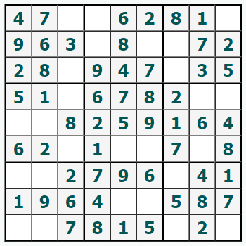 Skriv ut Sudoku #616