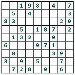 Sudoku on-line #623