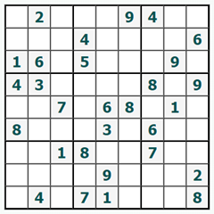 Sudoku on-line #624