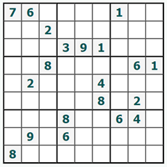 Sudoku trực tuyến #625