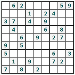 Sudoku on-line #629