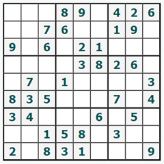 Sudoku on-line #633