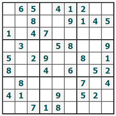Sudoku on-line #663