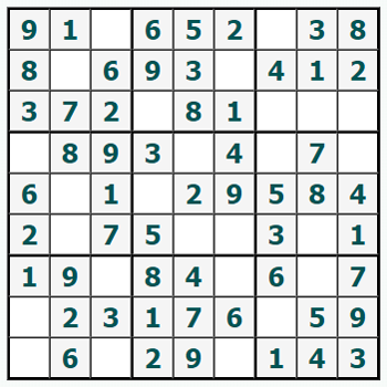 Skriv ut Sudoku #666