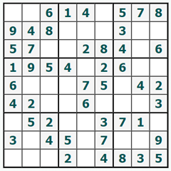 Sudoku on-line #667