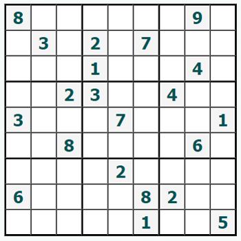 Skriv ut Sudoku #675