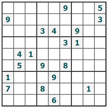 Skriv ut Sudoku #685