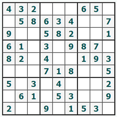 Online Sudoku #697