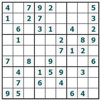 Skriv ut Sudoku #703