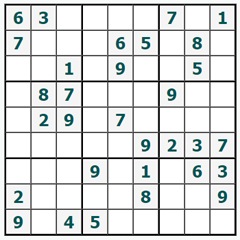 Sudoku on-line #714
