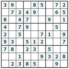 Sudoku on-line #722
