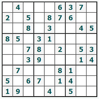 Skriv ut Sudoku #723
