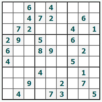 Skriv ut Sudoku #724