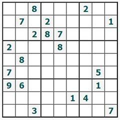 Sudoku on-line #725