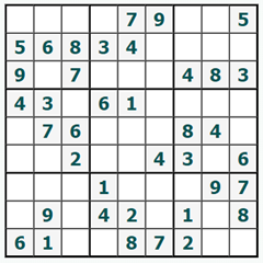 Sudoku on-line #733