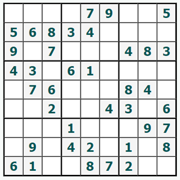 Print Sudoku #733