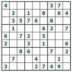 Sudoku on-line #743