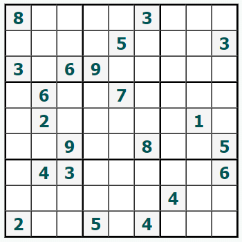 Skriv ut Sudoku #755