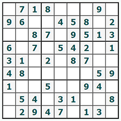 Online Sudoku #757