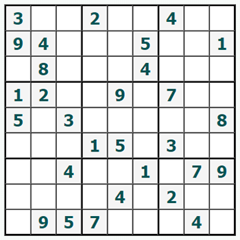 Skriv ut Sudoku #759