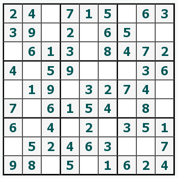 drucken Sudoku #76