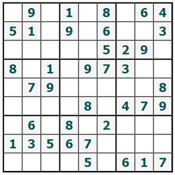 In Sudoku #763