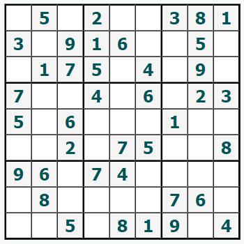 Εκτύπωση Sudoku #768