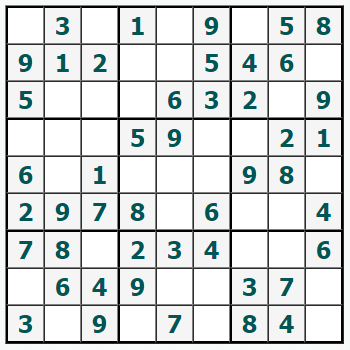 Skriv ut Sudoku #772