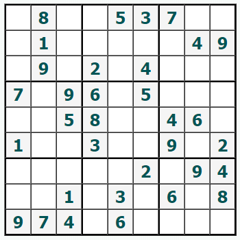 Skriv ut Sudoku #774