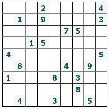 Skriv ut Sudoku #775