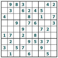 Sudoku on-line #783