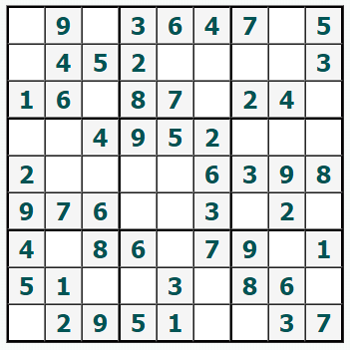 Skriv ut Sudoku #787