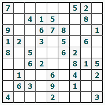 Skriv ut Sudoku #788