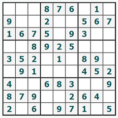 Sudoku on-line #792