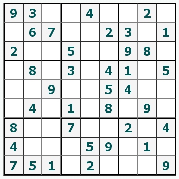 Skriv ut Sudoku #8