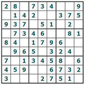 Gratuita en línea de Sudoku #806