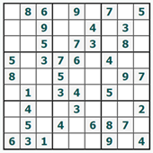 Gratuita en línea de Sudoku #808