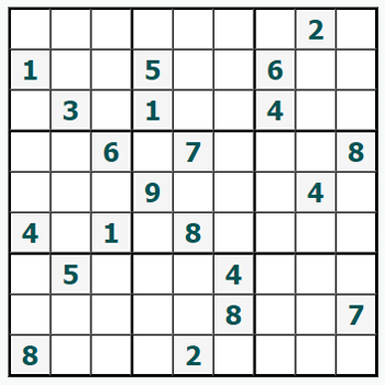 Skriv ut Sudoku #820