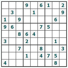 Sudoku on-line #834