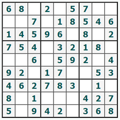 Sudoku on-line #851