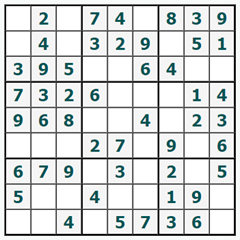 Sudoku on-line #852