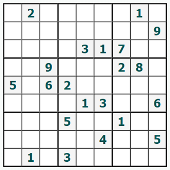 Skriv ut Sudoku #855