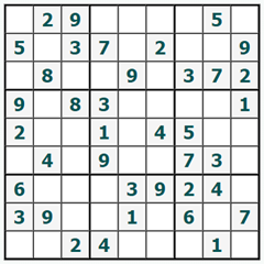Sudoku on-line #858